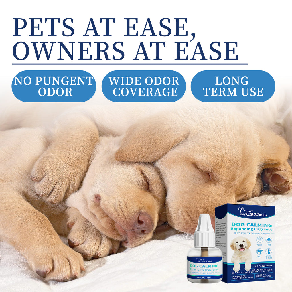 Pet Calming Diffuser – Lavender Anxiety & Stress Relief for Dogs & Cats
