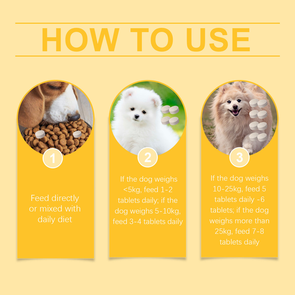 Dog Fish Oil Tablets – Skin, Coat & Joint Health Support