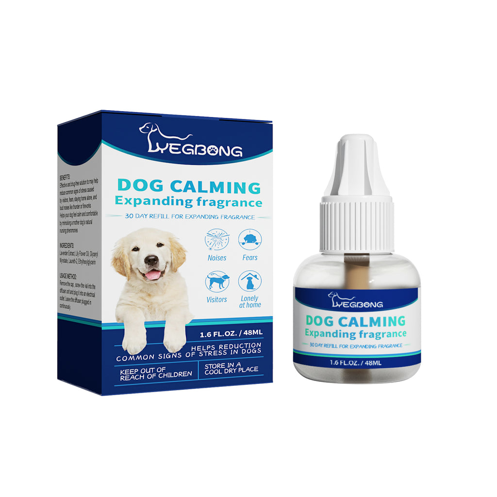 Pet Calming Diffuser – Lavender Anxiety & Stress Relief for Dogs & Cats