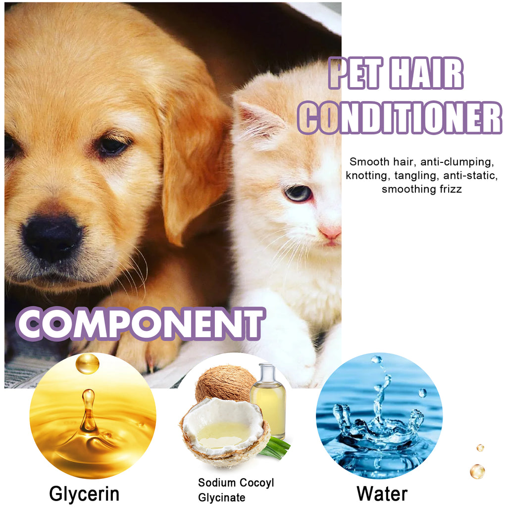 Pet Hair Conditioner – Smooth, Soft & Tangle-Free Coat