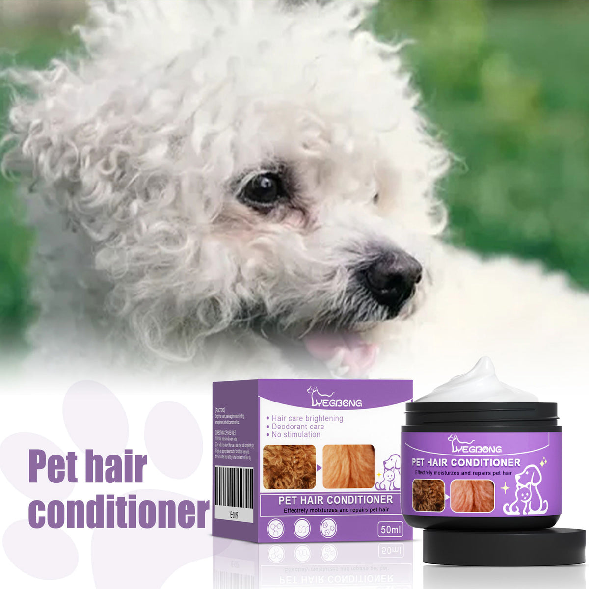 Pet Hair Conditioner – Smooth, Soft & Tangle-Free Coat