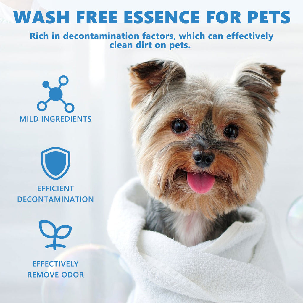 Pet Leave-In Serum Water Free Deodorization For Cats And Dogs Clean And Supple Hair Retention Care
