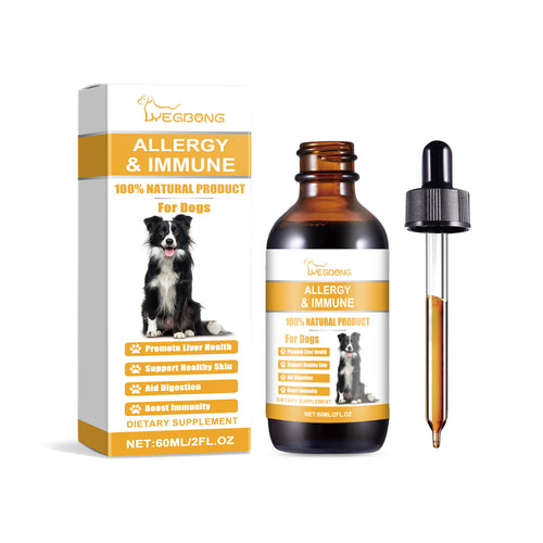 Dog Immunity & Allergy Relief Drops – Daily Nutritional Support